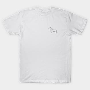 Simple Dachshund T-Shirt